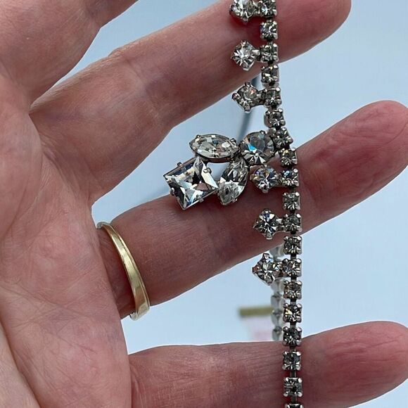 Vintage Midcentury glam choker. - Picture 4 of 9